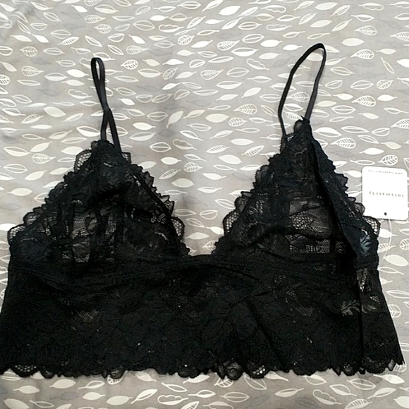 Free People Other - New Black Lace Bralette